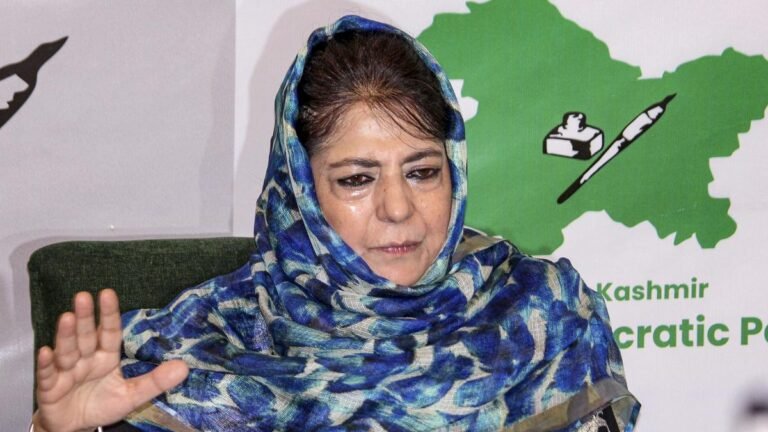 SINDOOR OPERATION: mehboob, mirwaiz urges India, Pakistan to “de-escalate”