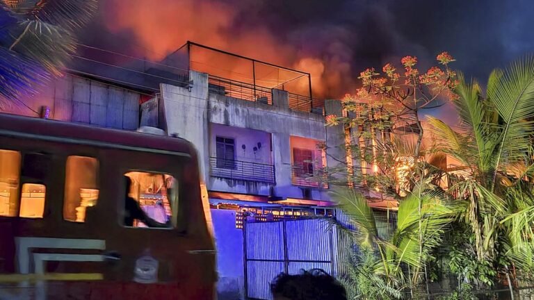 Eight killed in the clothing factory fire accident in Maharashtra’s SOLAPUR District