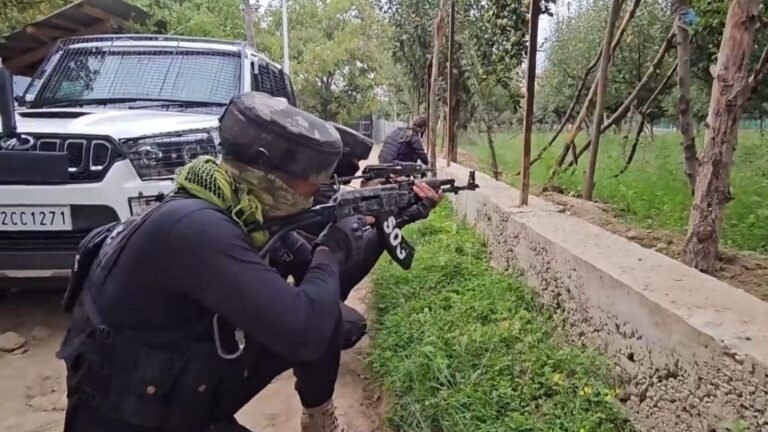 J&K: Meeting out between security forces and terrorists in the Awantipor Tral region two days after killing shopian | The news today