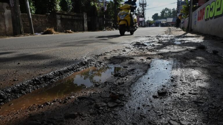 Concern over a shabby state of roads in Kochi