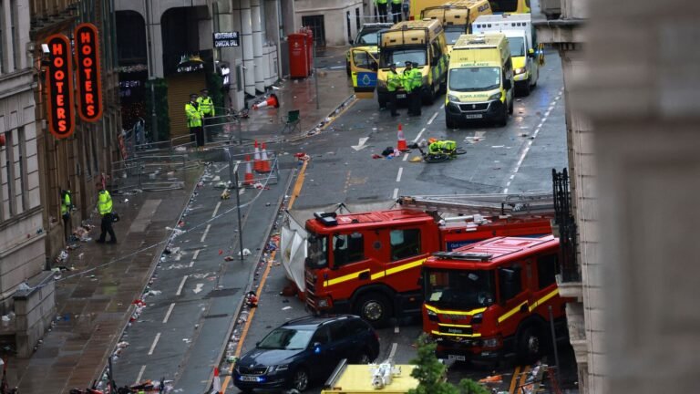 Auto members hit pedestrians during the Liverpool FC show; Several injured, 1 detained The news today
