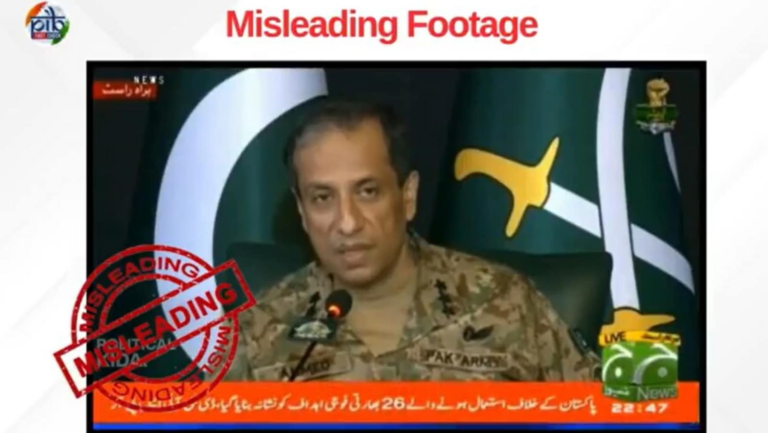 Control of facts: Did the Indian media admit Pakistan destruction of air foundations? PIB Debunks viral claims | The news today