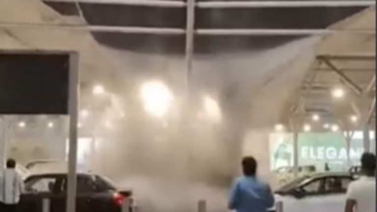 Airport in Delhi briefly influenced by heavy rainfall, storm; Operation quickly renewed: dial The news today