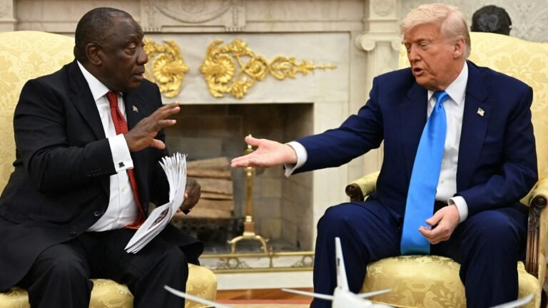 South African President jokes about the gift of Qatar for Trump: “I’m sorry we don’t have a plane that gives you” | The news today
