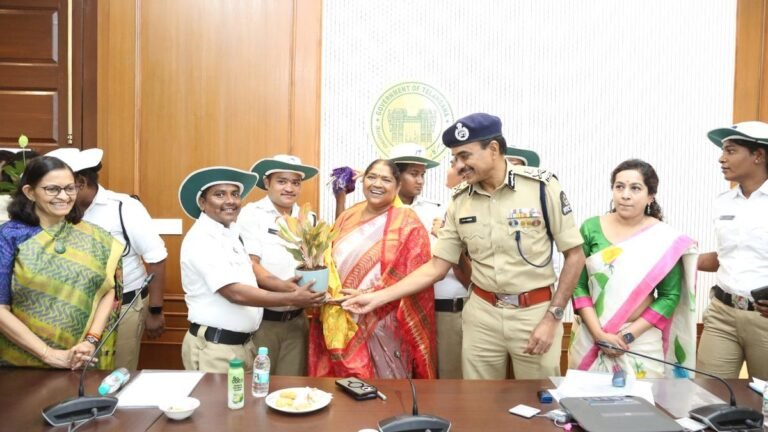 Telangana assign Indiramma housing to transgender traffic assistants in Hyderabad