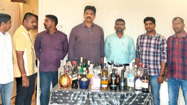 Liqueur rocket arrested in Saroornagar, shares worth £ 1.2