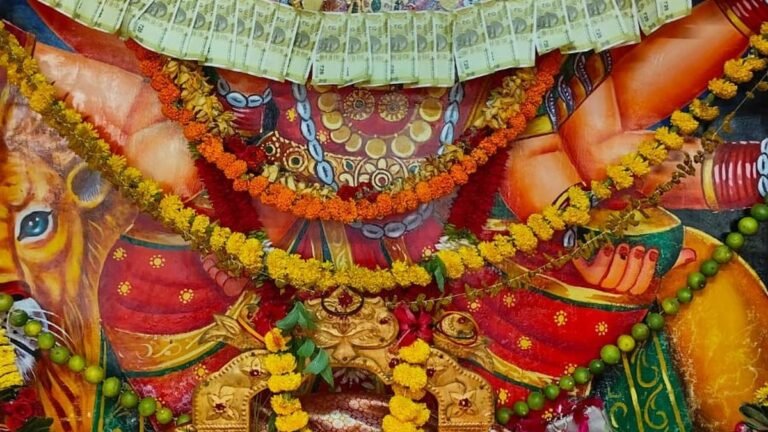 Special prayers for the well -being of the nation held in the temple of Maridimamba in Vizianagararam