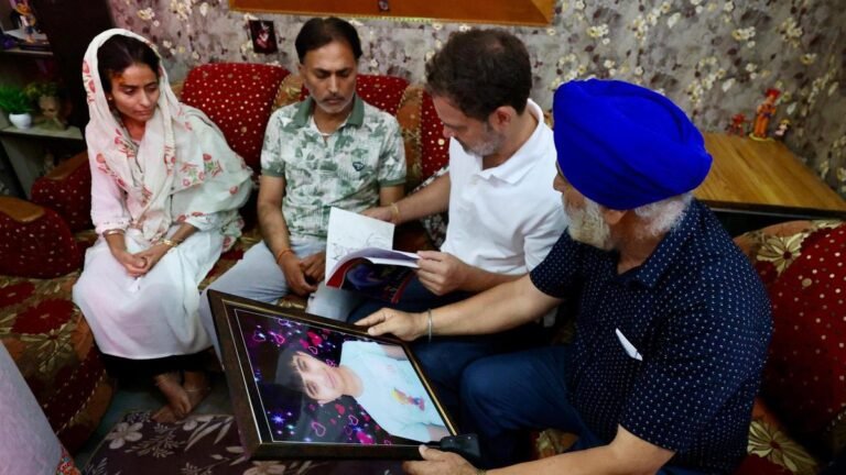 Rahul Gandhi attends Poonch’s snipering missionary school, seminar and gurdware