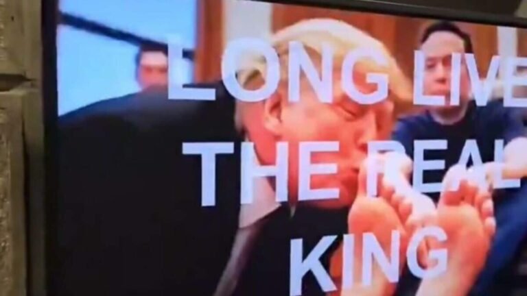 Whistleblower claims that the official trade union office financed by the taxpayer for hacking federal TVs on Air AI Trump-MMU Foot-cissing Video: Report | The news today