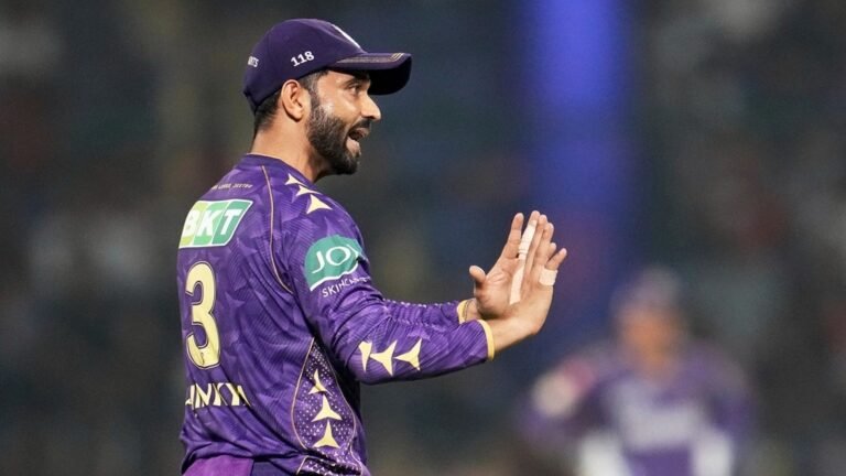Ajinkya Rahane Drive KKR’s Poor IPL 2025 Season: The dough has handled disproportionate pressure
