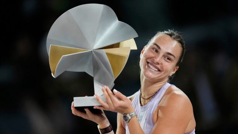 Aryna Sabalenka fights around Feista Coco Gauff to get the third Madrid open name