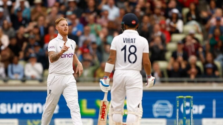Ben Stokes reveals a text message Virat Kohli after a test departure to India Star