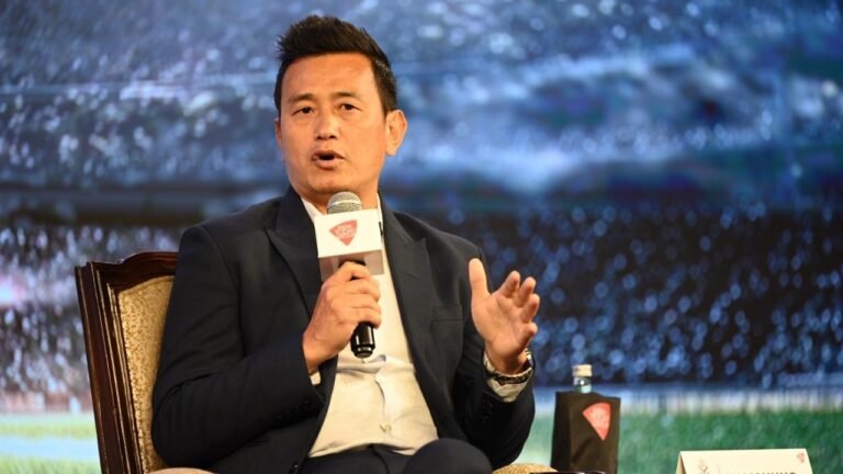 Bhaichung Bhutia hit in the current AIFF mode when the Indian ranking continues to continue