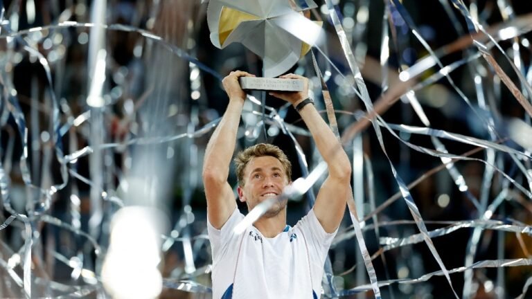 Casper ruud wins Maiden atp Masters 1000 Title After Madrid Open Heist