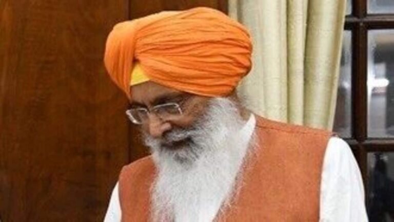 Pandjab News: Akali gave the leader Sukhdev Singh Dhindsa die at the age of 89 The news today