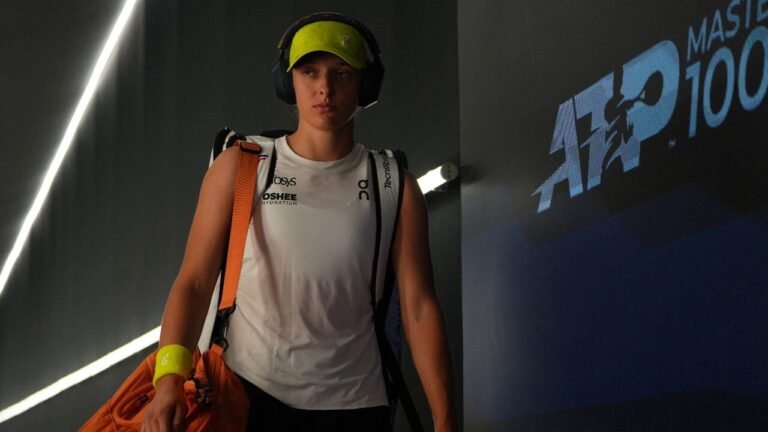 Iga Swiatlek causes shock departure from the Italian open, set up on a huge drop in the ranking