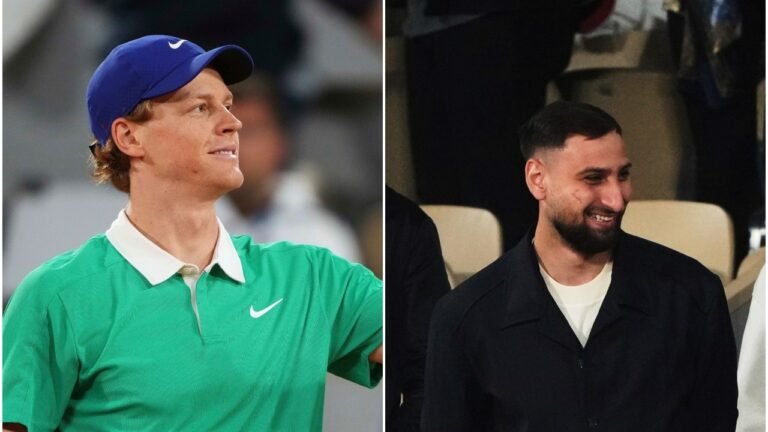 Jannik Sinner thanks to the best goalkeeper Donnarumma for participating in the French Open Match