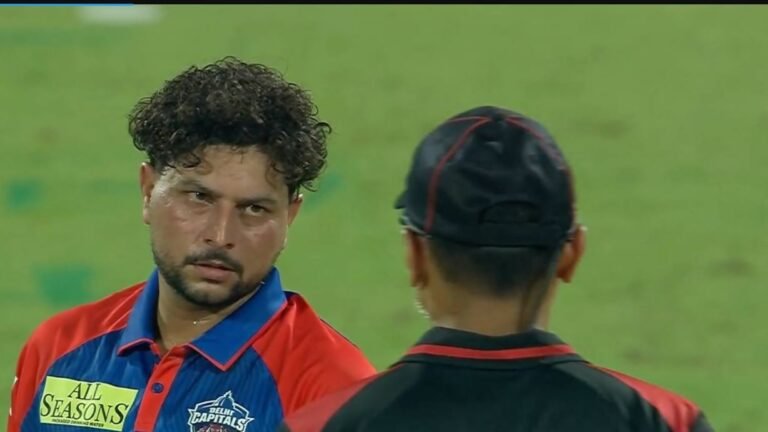 DC vs Gt: Kuldeep Yadav risk a punishment after the judge’s rupture over the lbw call