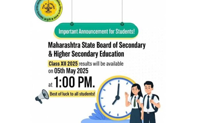 Maharashtra HSC 12. Result 2025, which will be announced today on Mahahsscboard.in: When, where, how to check scorecard | The news today