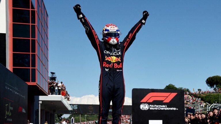 Formula 1: Daring Max Verstappen Beats McLarens to win Imola Grand Prix