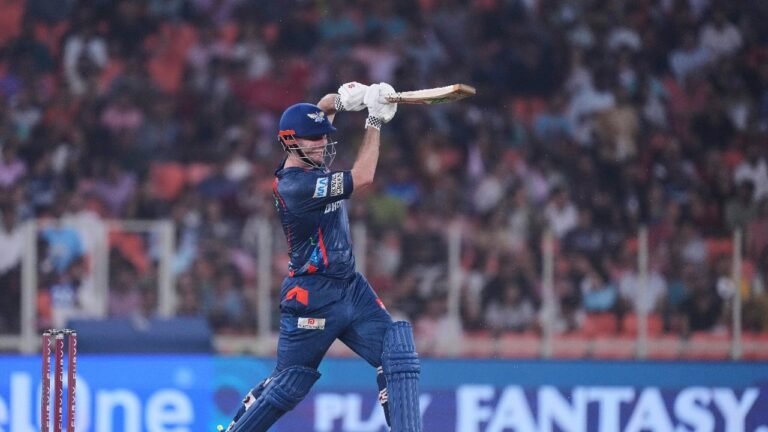 Dream IPL Mitchell Marsh runs with LSG: 627 Runs in 2025, 655 in previous 14 years