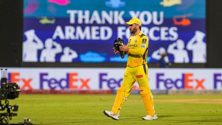 GT vs CSK: MS Dhoni says his body “survives” in the middle of future speculation