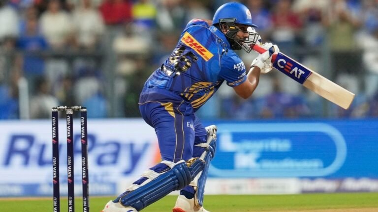 Mi vs DC: Rohit Sharma continues to suffer the seam of the left arm, the prey falls on the Mustafizur Rahman