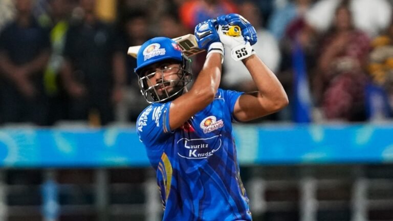 As Kieron Pollard converts Naman Dhir into a specified finisher Indians in Mumbai