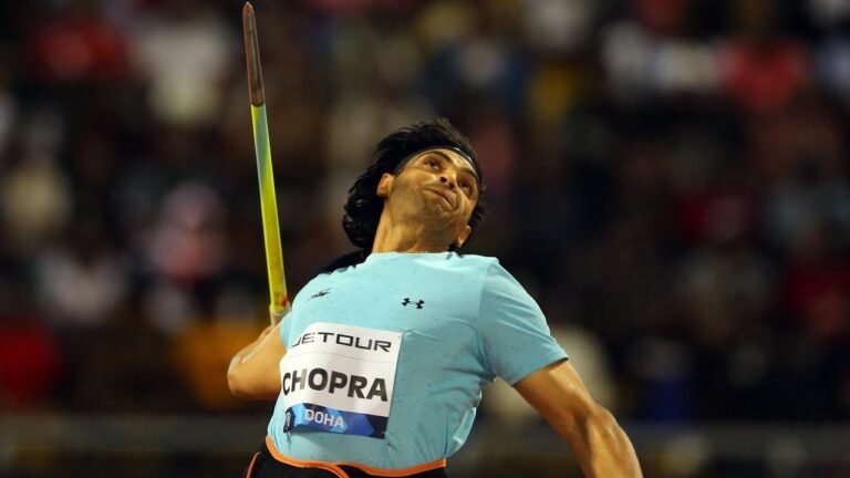 Neera Chopra throws a record of 90.23 m but finishes second in Doha Diamond League