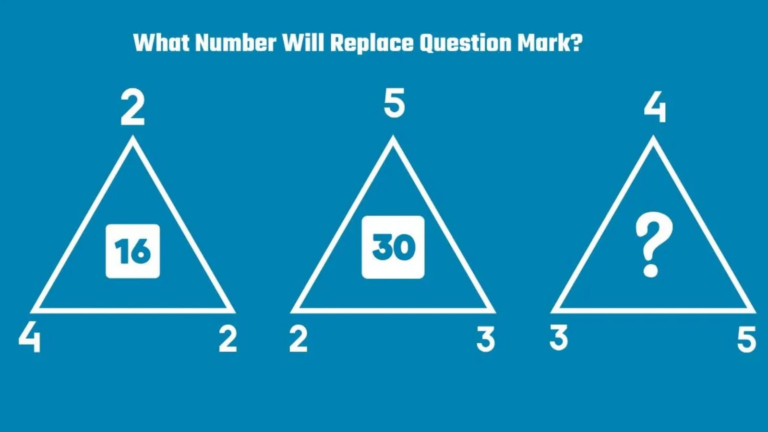 Brain Teaser: Can you break the code and find the missing number in the triangle? | The news today