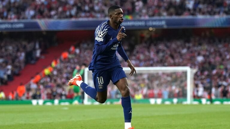 PSG Confirm injuries of Hamstring ousman Dembele before the decisive clash of the arsenal