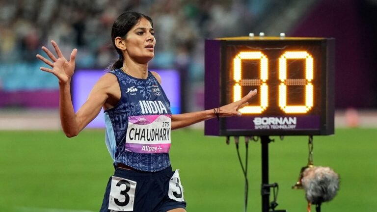 Asian Athletics: Parul Chaudhary claims that silver in women’s 5000 meters, Vithya bags bronze