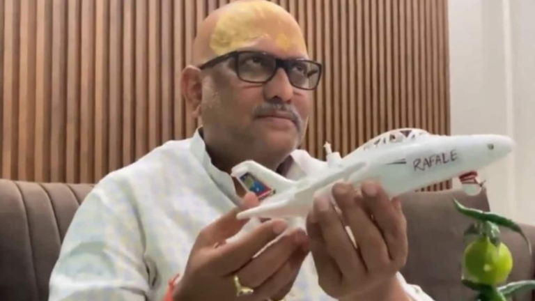 Ajai Rai, which triggered a series with a note “Nimbu-Mirchi to note Rafale”, “congrats” the Indian army | The news today