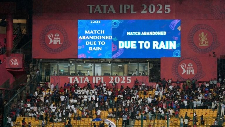 RCB announces a return for WASHED OUT GAME VS KRKR: Complete a guide to get a reimbursement