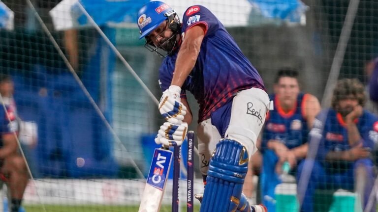 Watch: Rohit Sharma returns to Nets because the Indians from Bombai are starting to prepare for the IPL renewal