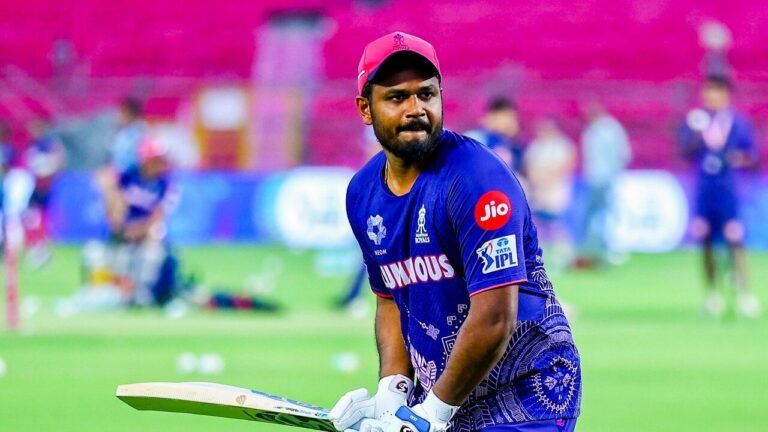 Watch: Sanju Samson returns for RR training before PBKS clash