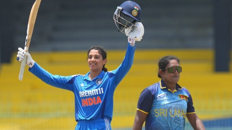 Mandhana will hit 11. Odi one hundred in Trice