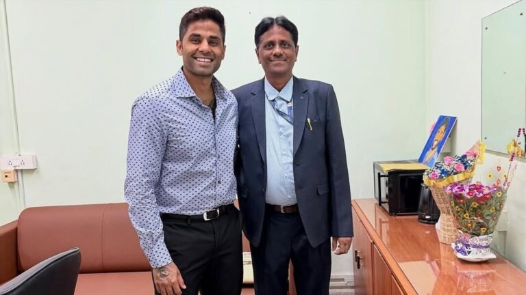 Papa is my Superman: Suryakumar Yadav’s speech on his father’s retirement goes Vira