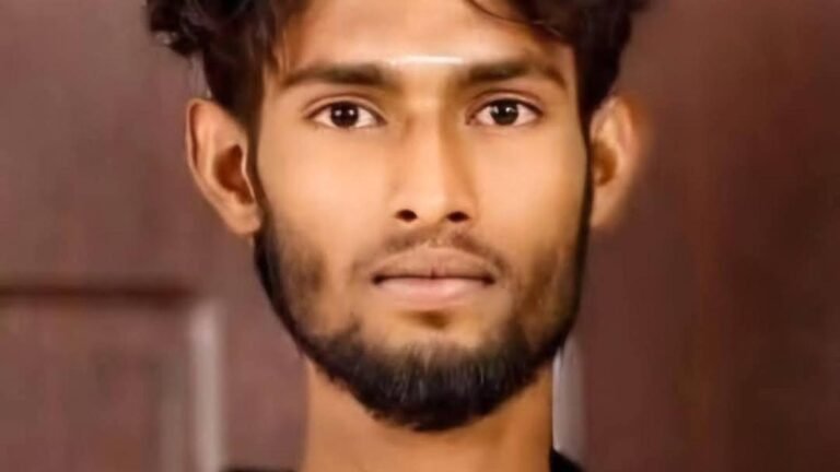 The man held for the death of his son in the tirupatura