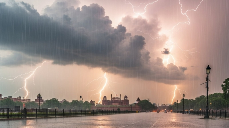 Delhi weather today: IMD predicts rain, thundershowers | A complete prognosis here today’s news