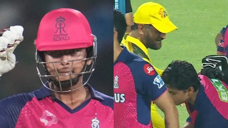 VAIBHAV SURYAVANSHI will bow to Mrs. Dhoni, signns from IPL 2025 with blessings