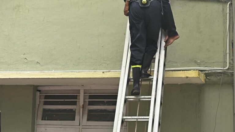False drills made for Education of VMC employees on safety measures to avoid fire accidents