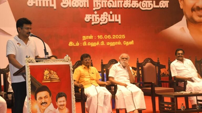 A hard working cadre will be rewarded with tickets for the elections to the Assembly, says Udayanidhi Stalin in THENI