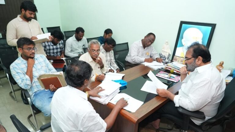 Nellore in the countryside for the development of 29 parks with CRT £ 7