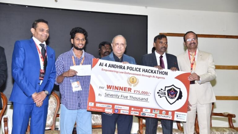 AI allows the police to provide quick services and check the crime, says ap dgp