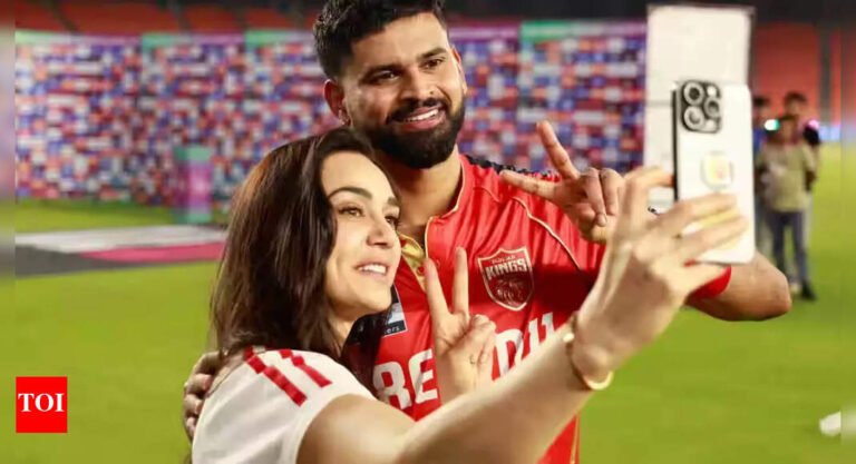 PREITY ZINTA’S EPIC ‘PUNJABI AA GAYE OYE’ SHOUTUT will give you Goosebumps before the final of IPL 2025 | Cricket messages – Times of India