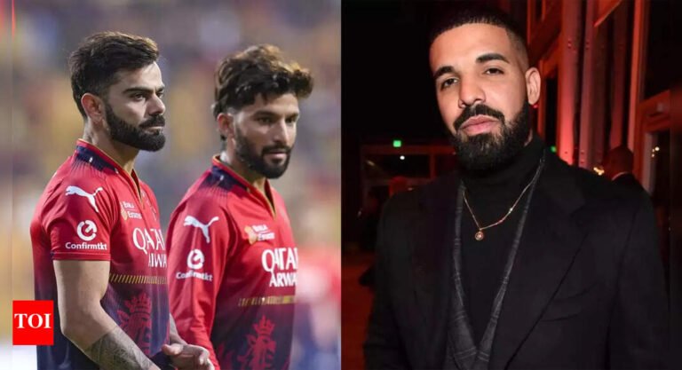 ‘EE SALA CUP NAMDE’: Canadian Rapper Drake Bets $ 750,000 on RCB to win the IPL 2025 | Cricket messages – Times of India