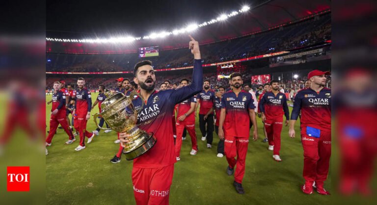 Bummer! The RCB Open Bus Parade celebrations abolished in Bengalur; Reason revealed Cricket messages – Times of India
