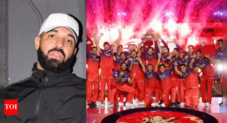 Drake bet $ 750,000 on RCB to win iPL 2025, how many of it had pocket? | Cricket messages – Times of India
