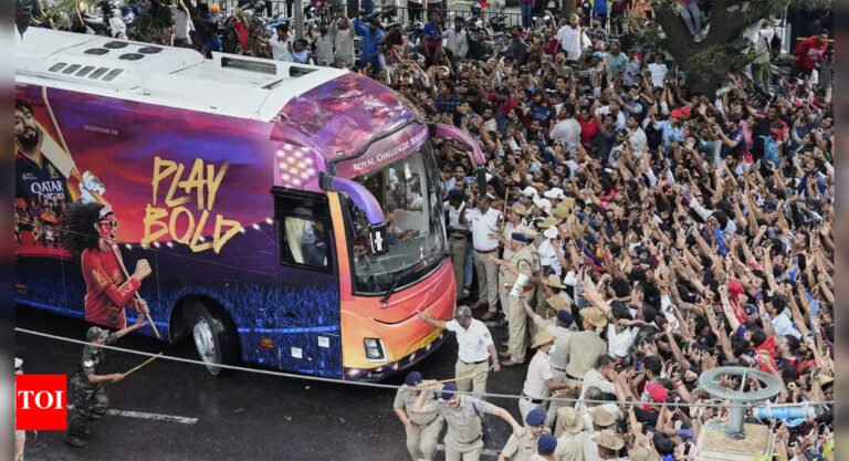The RCB victory show becomes deadly: how events developed at the Chinnaswamy stadium in Bengalur | Cricket messages – Times of India